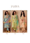 Jazba By Sadhana Hamp Linen Printed Dress Material Suppliers In India
